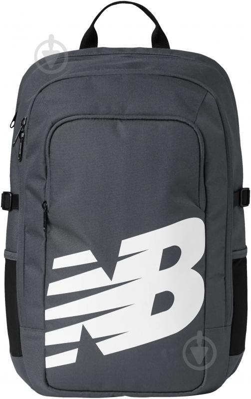 Рюкзак New Balance LOGO BACKPACK LAB23016GT сірий - фото 1