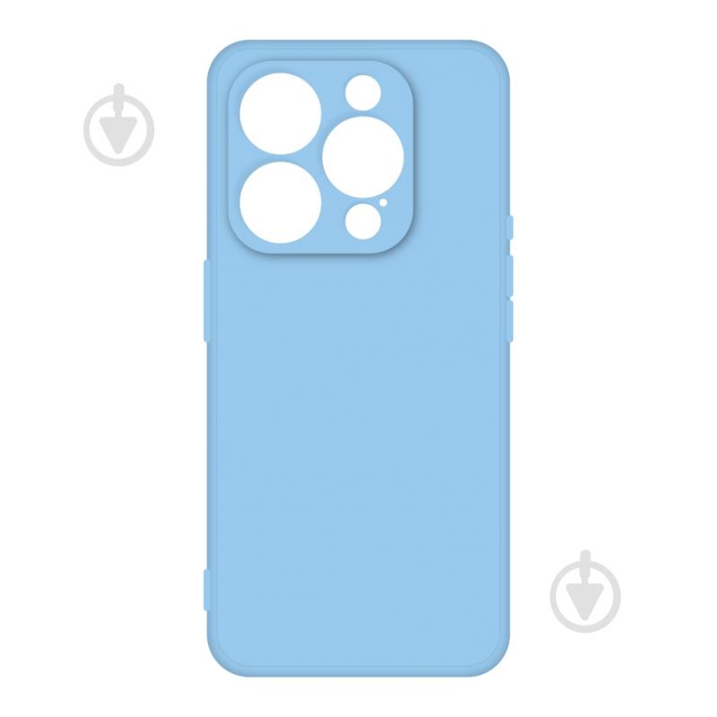 Чехол Intaleo SoftShell для Apple iPhone 15 Pro light blue (1283126585326) - фото 1