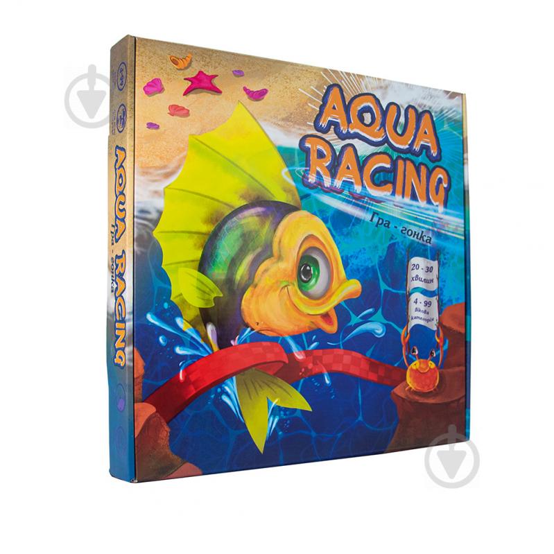 Игра настольная Strateg Aqua racing 30416 - фото 1