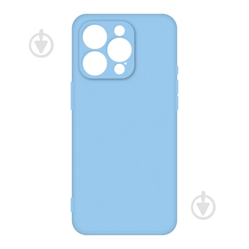 Чехол Intaleo SoftShell для Apple iPhone 15 Pro Max light blue (1283126585371) - фото 1