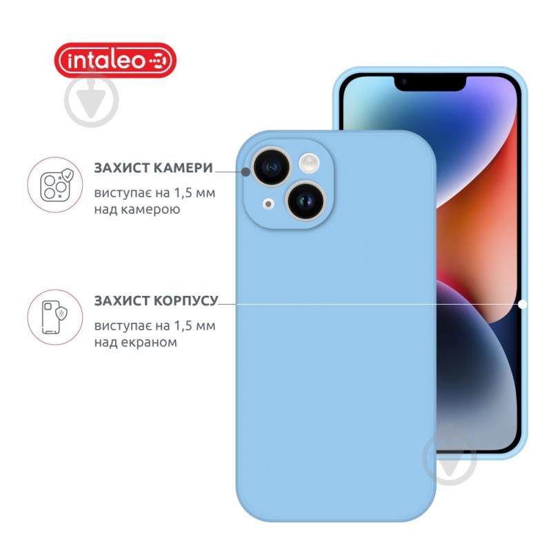 Чехол Intaleo SoftShell для Apple iPhone 14 Plus light blue (1283126567957) - фото 3