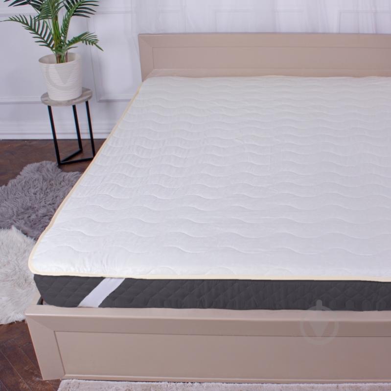 Наматрасник бамбуковый MirSon №1723 Eco Light Creamy (Bamboo) 100x200 см - фото 4