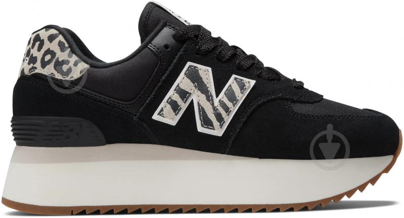 Кросівки унісекс демісезонні New Balance WL574ZDA р.42,5 чорні - фото 1