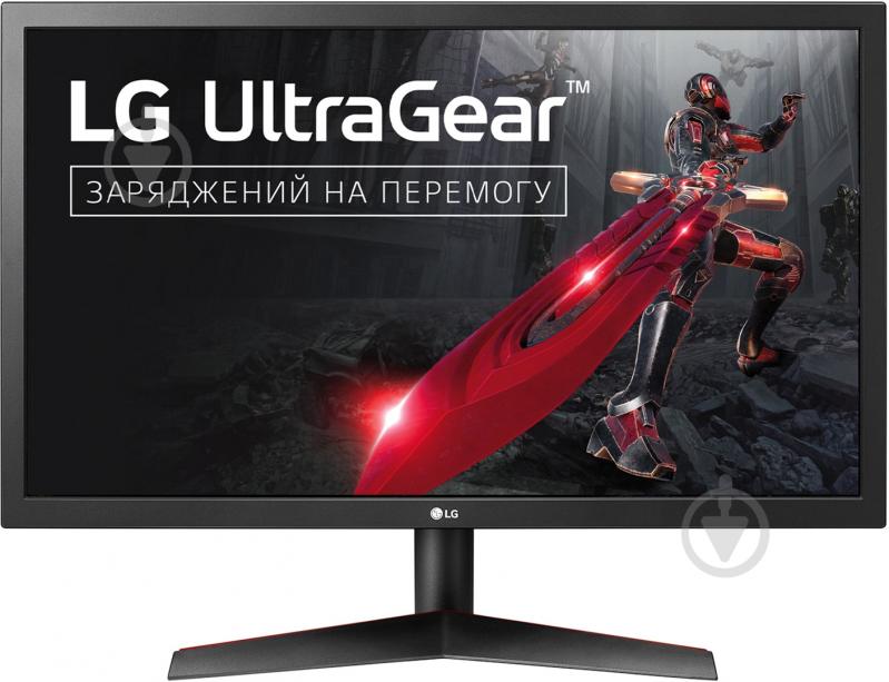 Монітор LG 24" (24GL600F-B) - фото 1 Монітор LG 24" (24GL600F-B) - фото 1