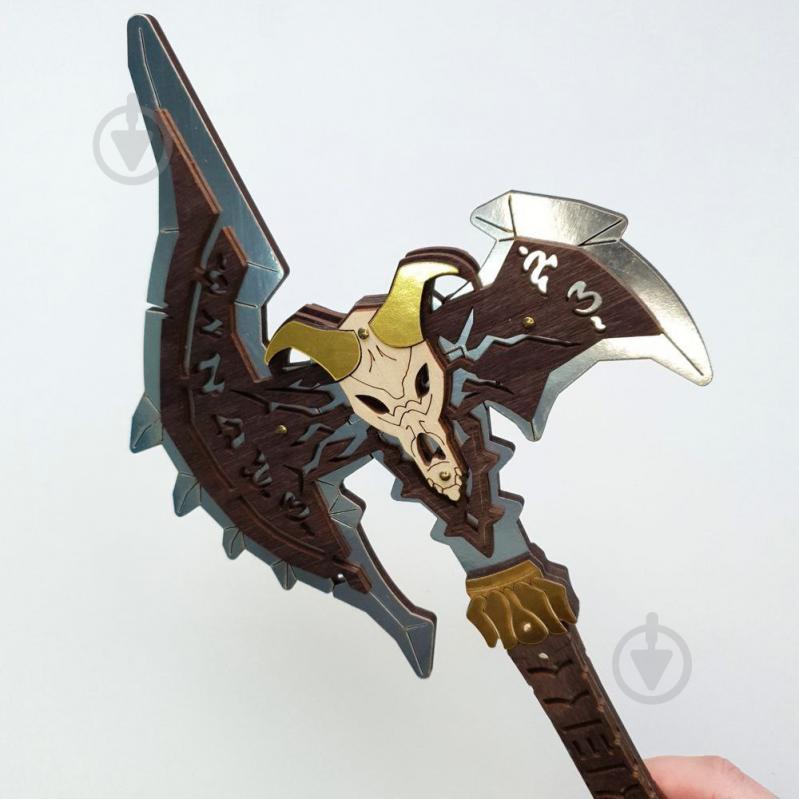 Зброя іграшкова Сувенир Декор Сокира SHADOW MOURNE (WOOD-BLACK) - фото 3