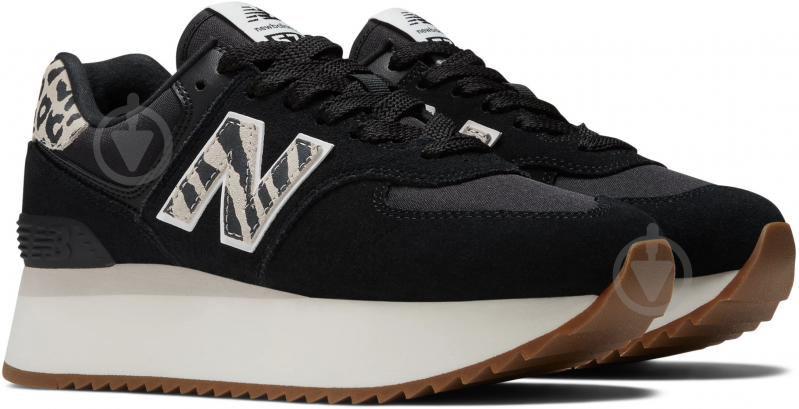 Кросівки унісекс демісезонні New Balance WL574ZDA р.42 чорні - фото 4