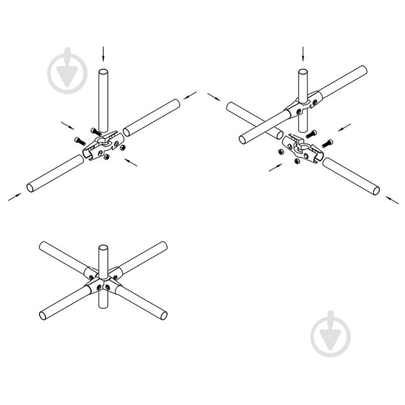 Соединение для трубы джокер d25 мм R-45 1/2 одинарное - фото 5