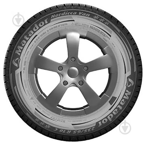 Шина Matador NORDICCA VAN 195/75 R16C 107/105 R нешипованая зима - фото 3