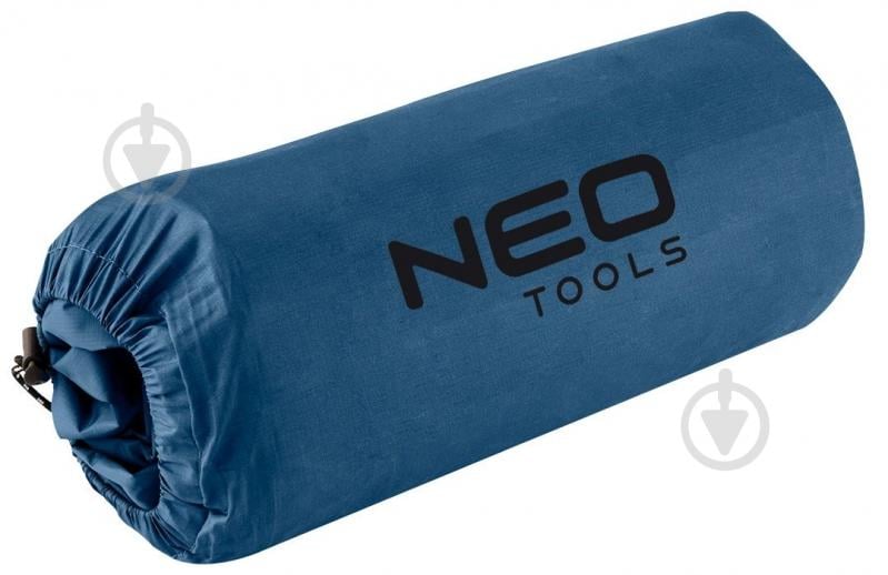 Матрац NEO tools надувний, до 150кг 63-149 190x60 см синій - фото 5