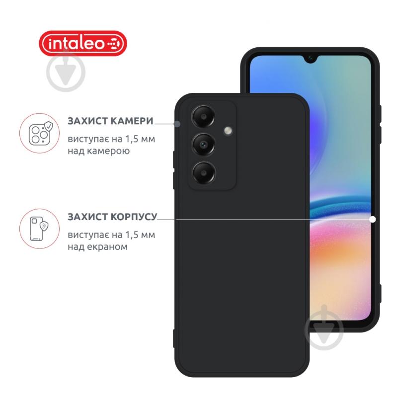 Чехол Intaleo SoftShell для Samsung Galaxy A05s черный - фото 3