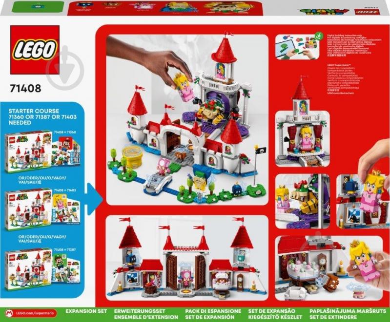 Конструктор LEGO Super Mario Додатковий набір «Замок Піч» 71408 - фото 2