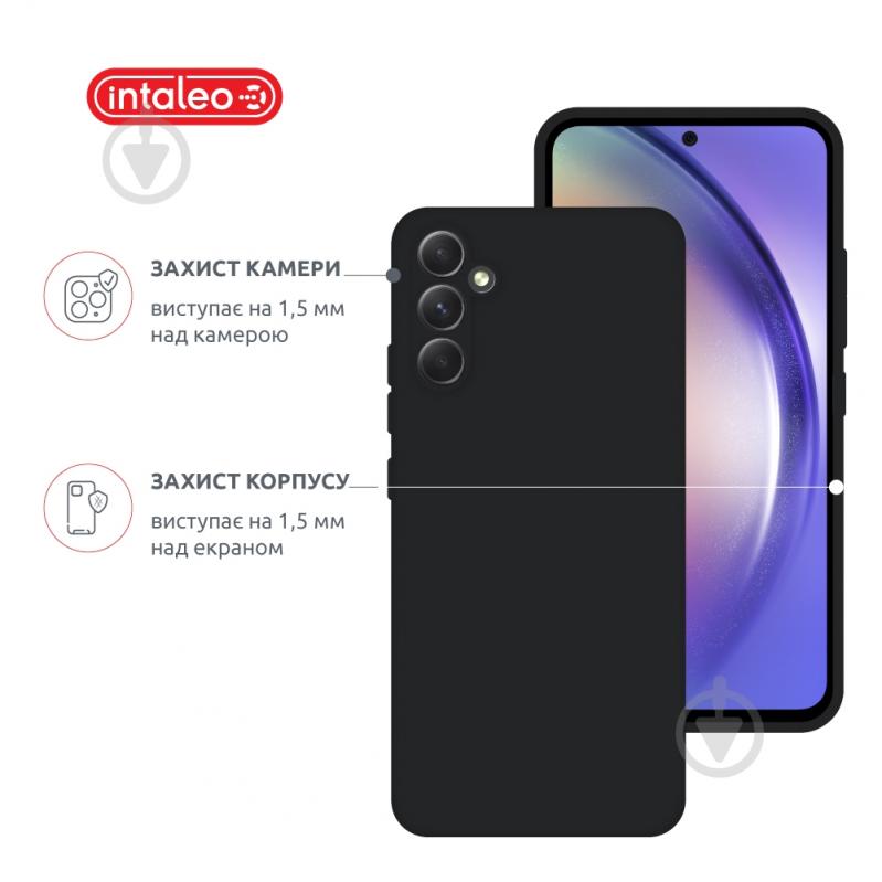 Чохол Intaleo SoftShell для Samsung Galaxy A54 5G чорний - фото 3