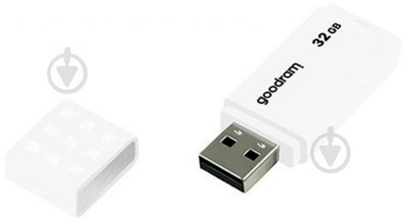 Флеш-пам'ять USB Goodram UME2 32 ГБ USB 2.0 white (UME2-0320W0R11) - фото 4