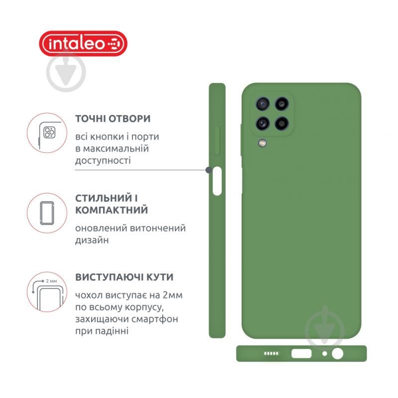 Чехол Intaleo SoftShell для Samsung Galaxy M32 4G зеленый - фото 4