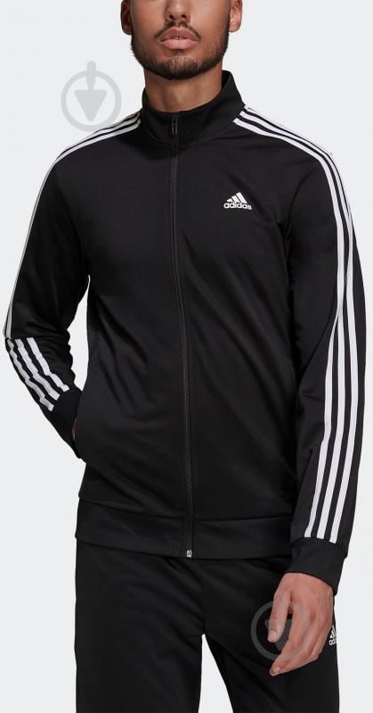 Джемпер Adidas M 3S TT TRIC H46099 р.XL чорний - фото 3