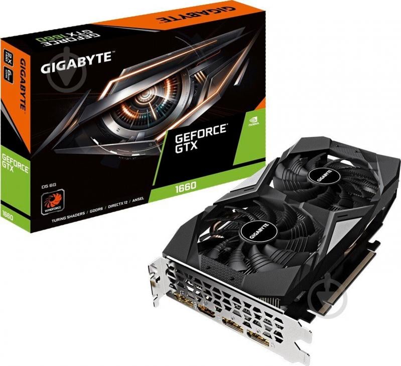 Відеокарта Gigabyte GeForce GTX 1660 6GB GDDR5 192bit (GV-N1660D5-6GD) - фото 7