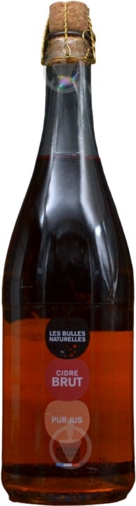 Сидр Les Bulles Natuelles Brut 0,75 л - фото 1