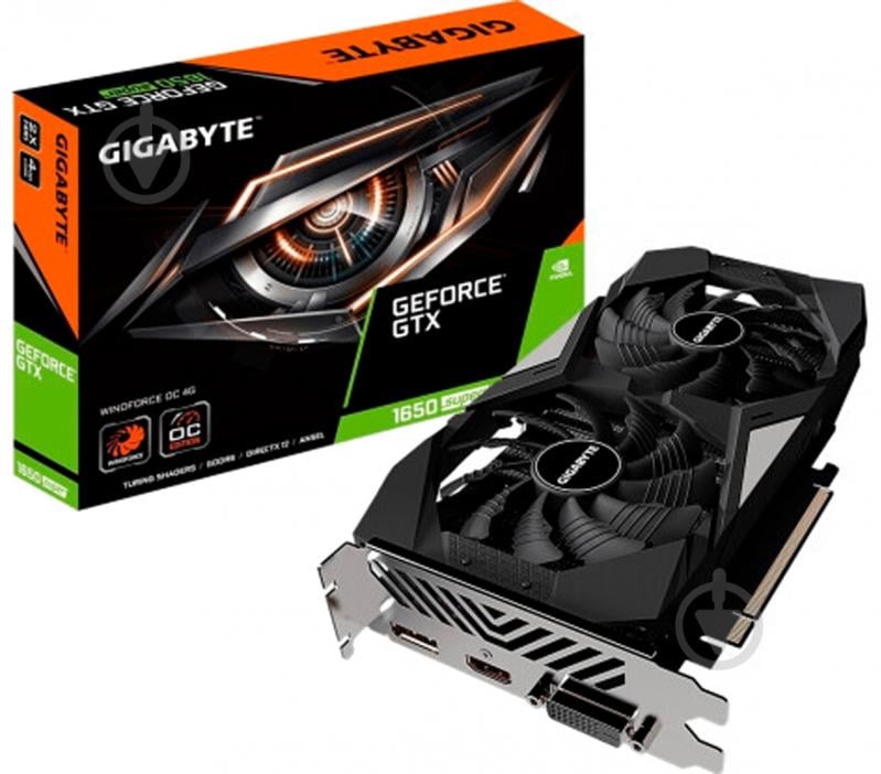 Відеокарта Gigabyte GeForce GTX 1650 SUPER 4GB GDDR6 128bit (GV-N165SWF2OC-4GD) - фото 6