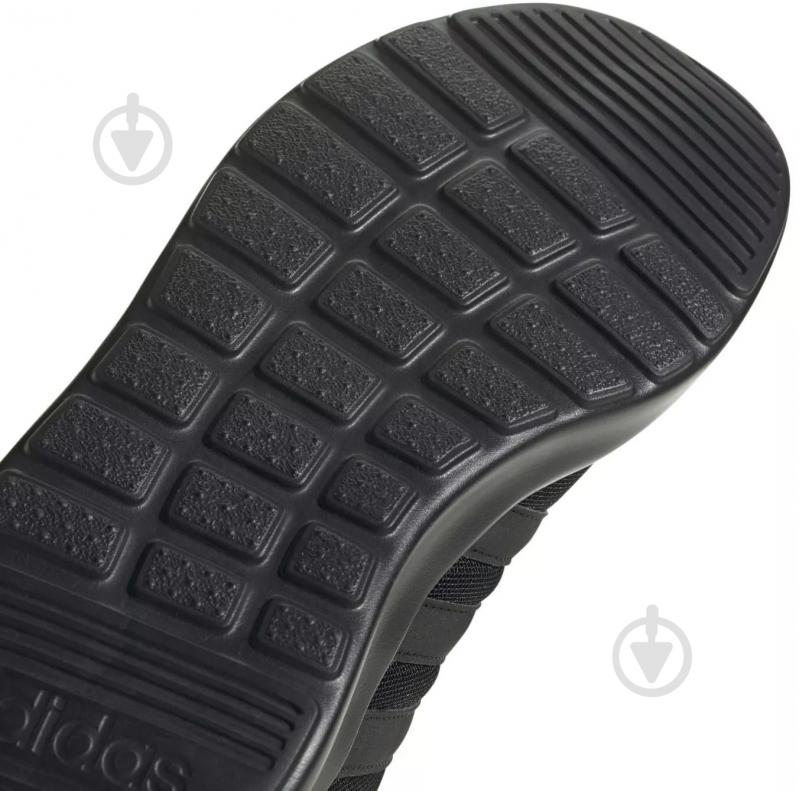 Кросівки чоловічі демісезонні Adidas LITE RACER 3.0 GW7954 р.42 чорні - фото 7