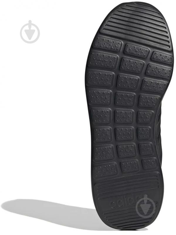 Кросівки чоловічі демісезонні Adidas LITE RACER 3.0 GW7954 р.42 чорні - фото 9