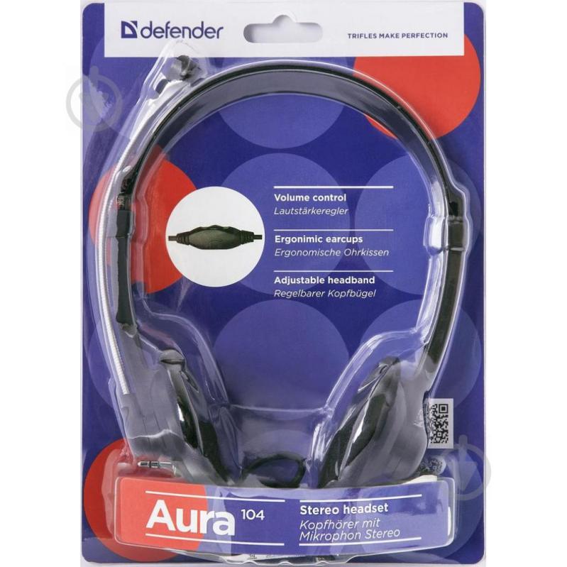 Гарнітура Defender Aura 104 black - фото 5