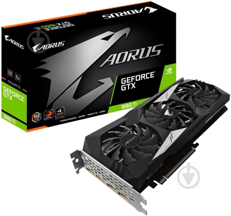 Відеокарта Gigabyte GeForce GTX 1660 SUPER 6GB GDDR6 192bit (GV-N166SAORUS-6GD) - фото 6