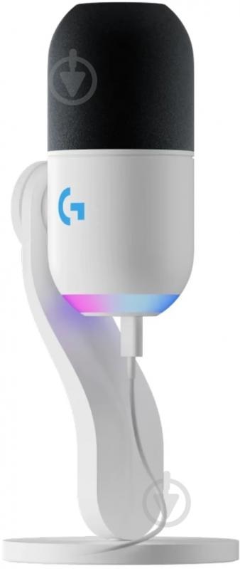 Микрофон Logitech G Yeti GX Dynamic RGB Gaming Mic with LIGHTSYNC - OFF WHITE (L988-000576) - фото 1