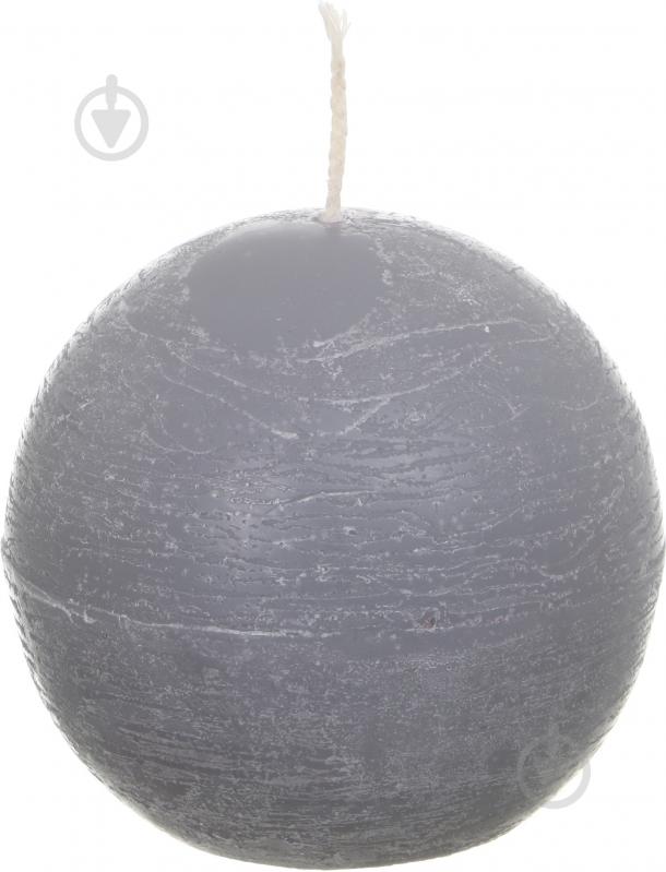 Свеча Рустик шар - фото 1