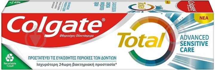 Зубна паста Colgate Total 12 Sensitive Care для чутливих зубів 75 мл - фото 1