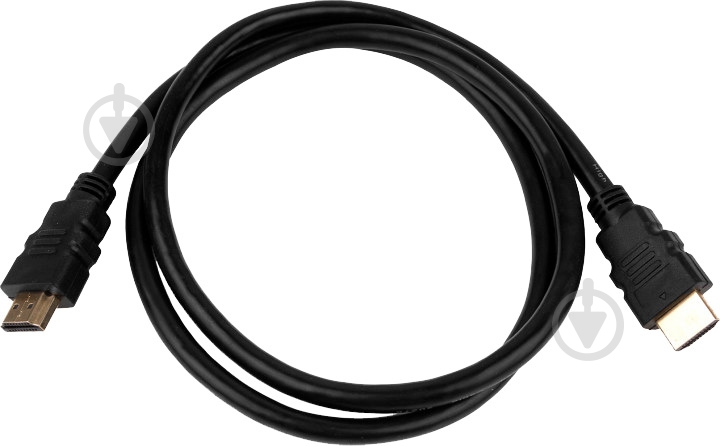 Кабель CHARMOUNT HDMI – HDMI 1,5 м чорний (10015) - фото 1