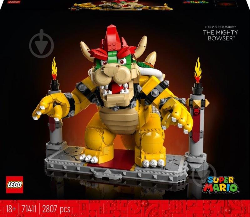 Конструктор LEGO Super Mario Могучий Боузер 71411 - фото 1