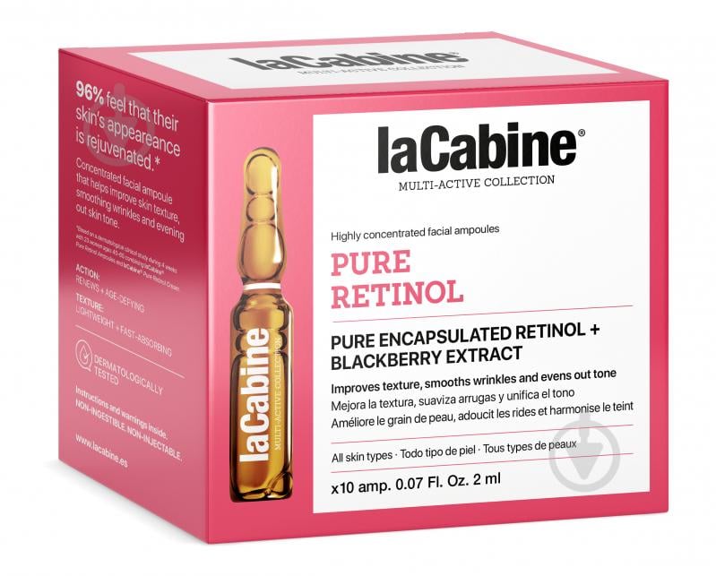 Сыворотка LaCabine Pure Retinol 2 мл 10 шт. - фото 1