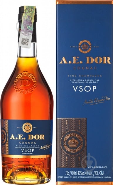Коньяк A.E.Dor VSOP 0,7 л - фото 1 Коньяк A.E.Dor VSOP 0,7 л - фото 1