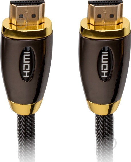 Кабель CHARMOUNT HDMI – HDMI 10 м чорний (777100) - фото 2