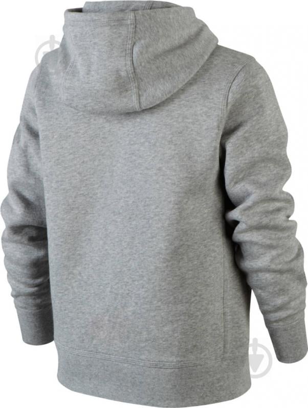 Джемпер Nike B NK HOODIE YA76 BF OTH 619080-063 сірий - фото 2