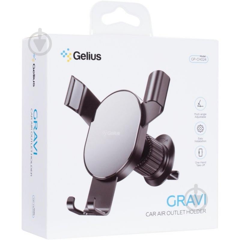 Тримач для мобільного телефона Gelius GP-CH024 чорний - фото 7