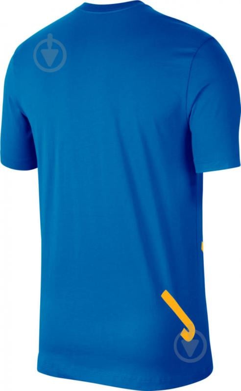 Футболка Nike M J HBR STRETCH SS CREW DA1894-403 р.L голубой - фото 2