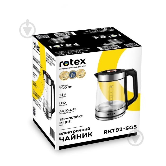 Электрочайник Rotex RKT92-SGS - фото 5