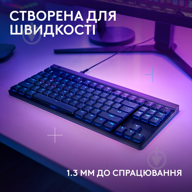 Клавиатура игровая Logitech G515 TKL Tactile (L920-012872) black - фото 3