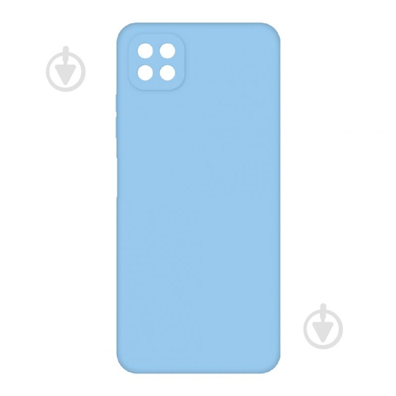 Чохол Intaleo SoftShell для Samsung Galaxy A22 5G блакитний - фото 1
