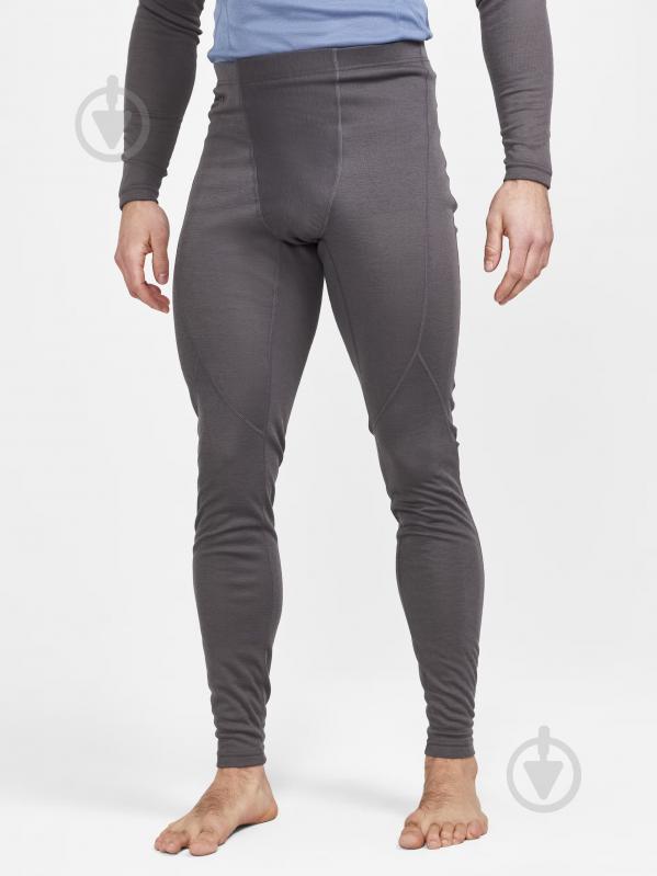 Комплект термобелья Craft CORE WARM BASELAYER SET M 1909709-985362 р.XL серый - фото 5