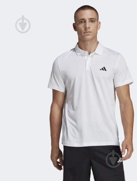 Поло Adidas TR-ES BASE POLO IB8105 р.M белый - фото 2