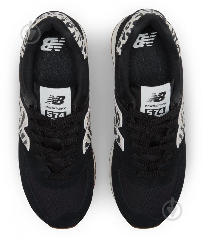 Кросівки жіночі New Balance WL574ZDA р.40,5 чорні - фото 3