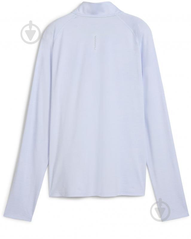 Джемпер Puma W RUN VELOCITY CLOUDSPUN 1/4 ZIP 52665047 р.S голубой - фото 2