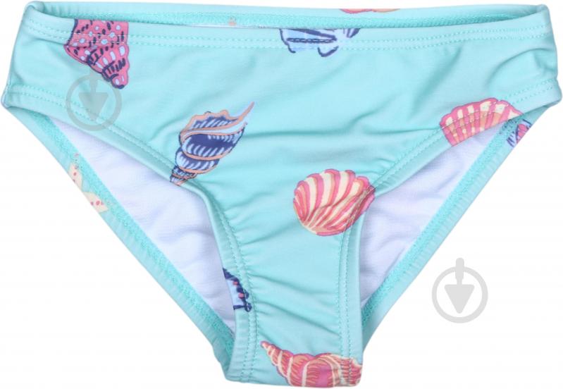 Купальник для дівчаток HW 25ENGL1 р.134-140 блакитний із принтом - фото 2 Купальник для дівчаток HW 25ENGL1 р.134-140 блакитний із принтом - фото 2