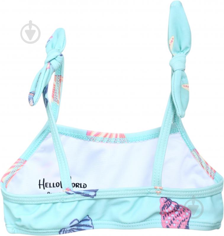 Купальник для дівчаток HW 25ENGL1 р.134-140 блакитний із принтом - фото 7 Купальник для дівчаток HW 25ENGL1 р.134-140 блакитний із принтом - фото 7