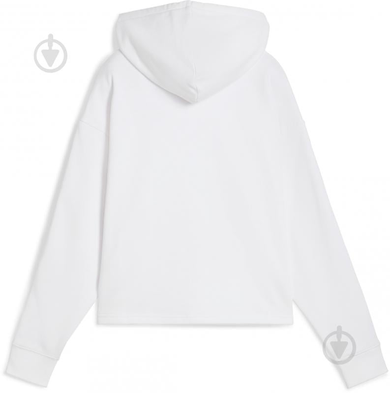 Джемпер Puma ESS TAPE Comfort Crop Hoodie TR 68501102 р.S білий - фото 2 Джемпер Puma ESS TAPE Comfort Crop Hoodie TR 68501102 р.S білий - фото 2