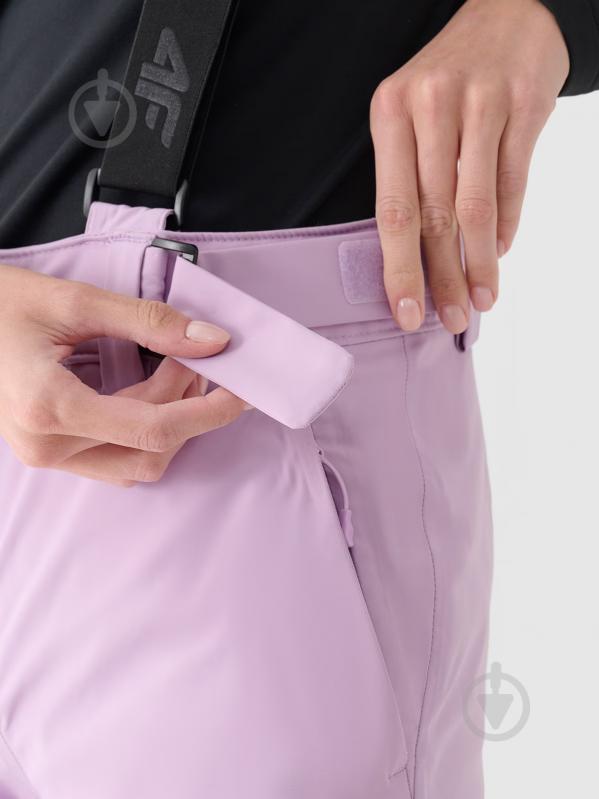 Штани 4F TROUSERS FNK F0754 4FWAW24TFTRF0754-52S р. XL фіолетовий - фото 7
