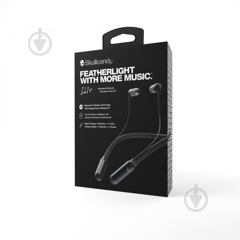 Наушники SKULLCANDY Inkd Plus BT black - фото 3