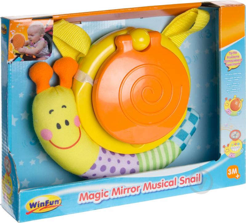 Игрушка развивающая Winfun Улитка с пианино 0725-NL - фото 4 Игрушка развивающая Winfun Улитка с пианино 0725-NL - фото 4